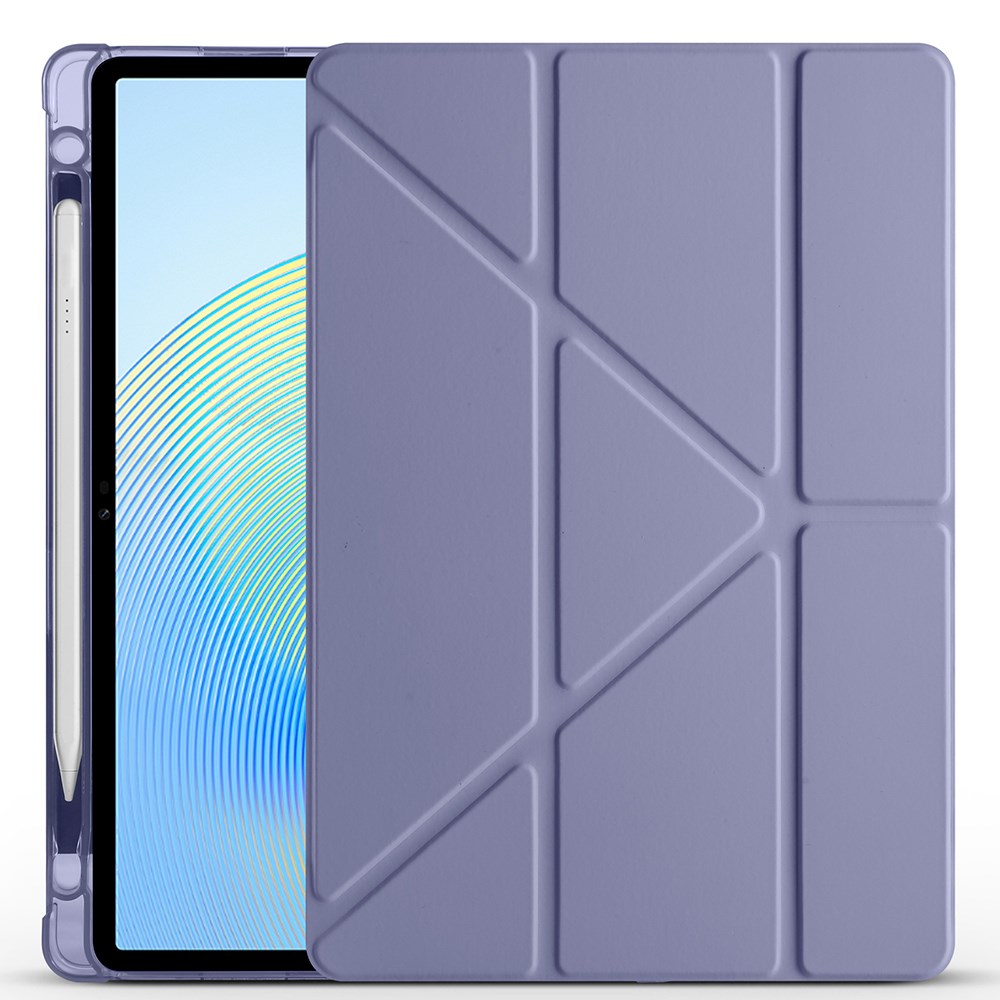 Honor Pad X8A Kılıf Zore Tri Folding Kalem Bölmeli Standlı Kılıf