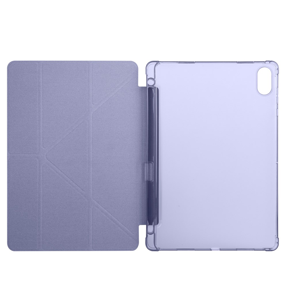 Honor Pad X8A Kılıf Zore Tri Folding Kalem Bölmeli Standlı Kılıf
