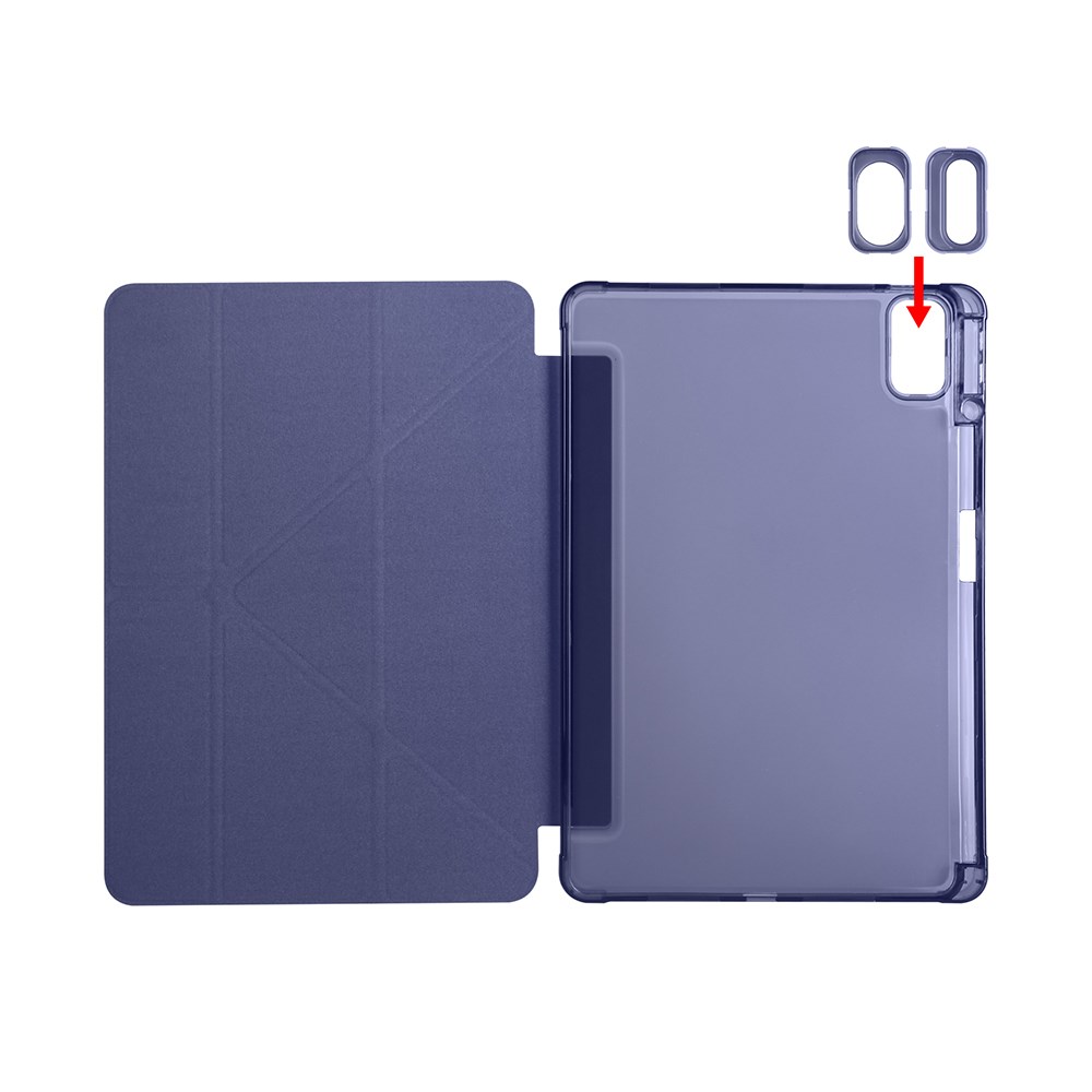 Huawei Matepad SE 11 Kılıf Zore Tri Folding Kalem Bölmeli Standlı Kılıf