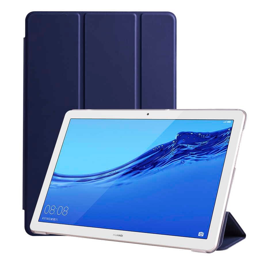 Huawei T5 10 inc Zore Smart Cover Standlı 1-1 Kılıf