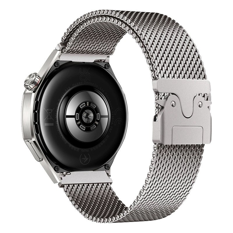 Huawei Watch Fit 3 22mm Zore KRD-25 Metal Hasır Kordon