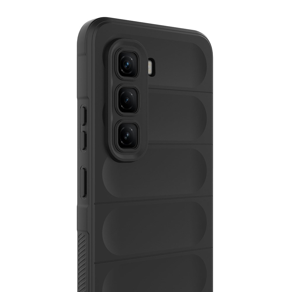 İnfinix Hot 50 Pro 4G Kılıf Esnek TPU Oyuklu Arka Yüzey Tasarımlı Zore Etnik Silikon Kapak