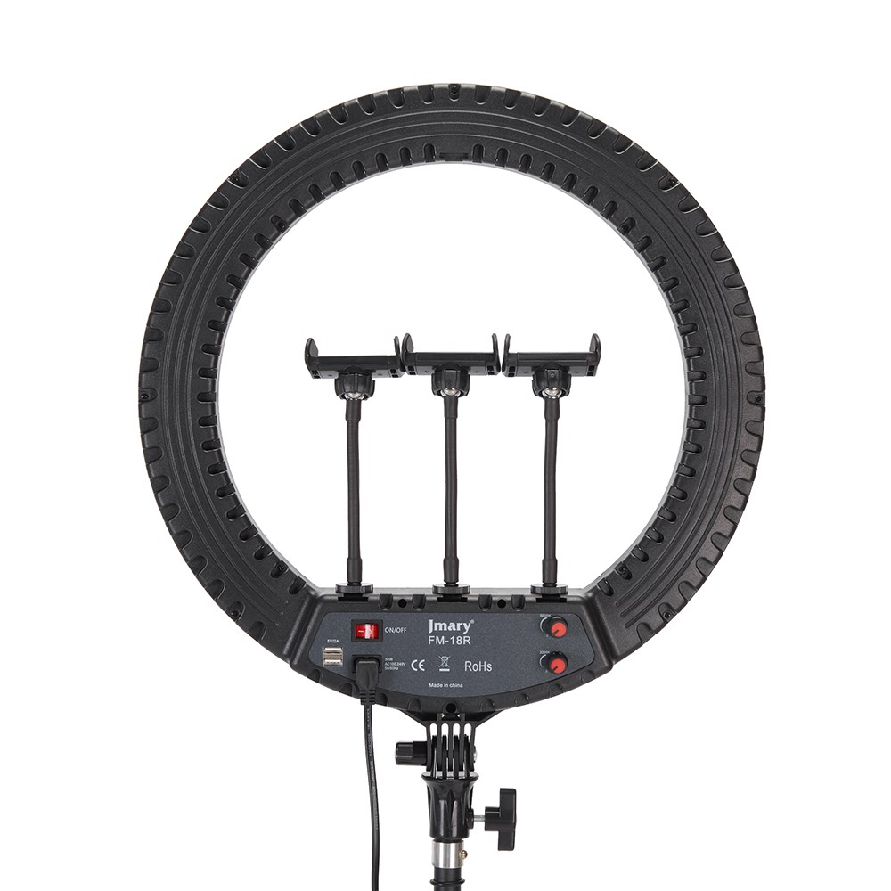 Jmary FM-18R Uzaktan Kumandalı 43cm Işıklı Telefon Tutucu Ring Light