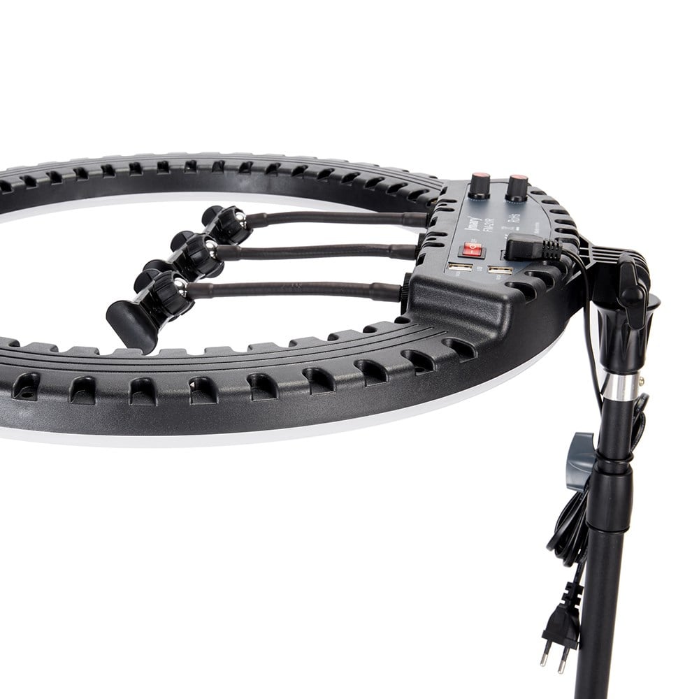 Jmary FM-21R Uzaktan Kumandalı 52cm Işıklı Telefon Tutucu Ring Light