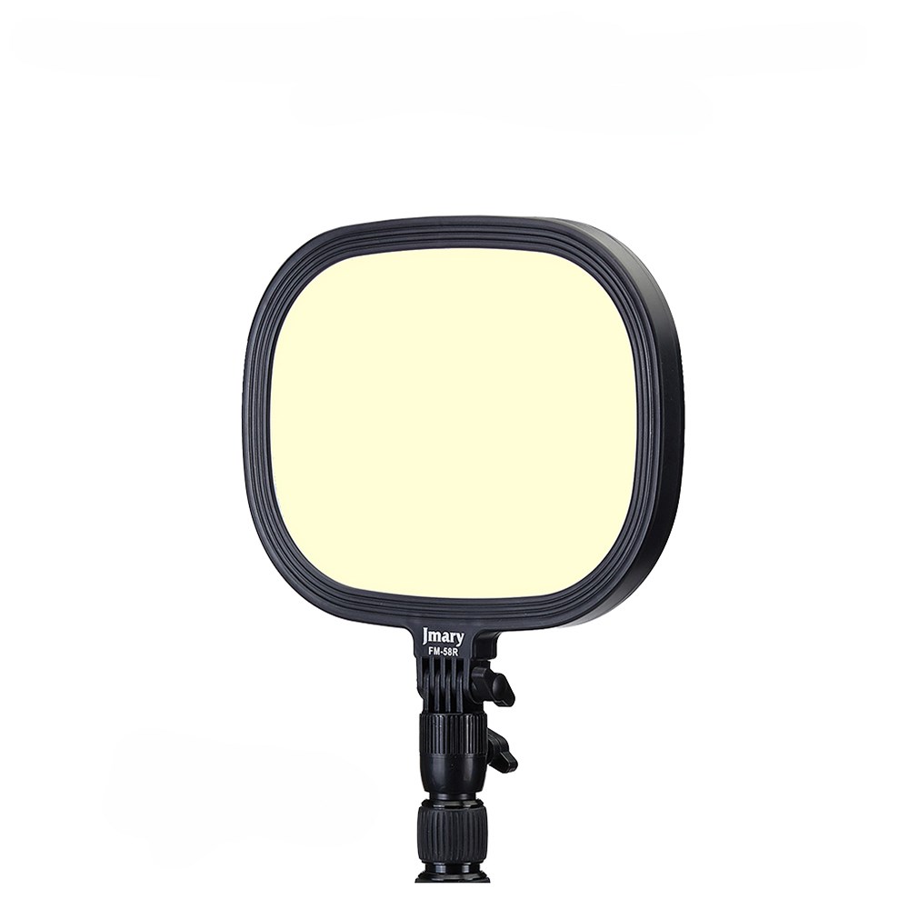 Jmary FM-58R Değiştirilebilir Ayaklı 9 inç LED Panel Aydınlatma Işığı