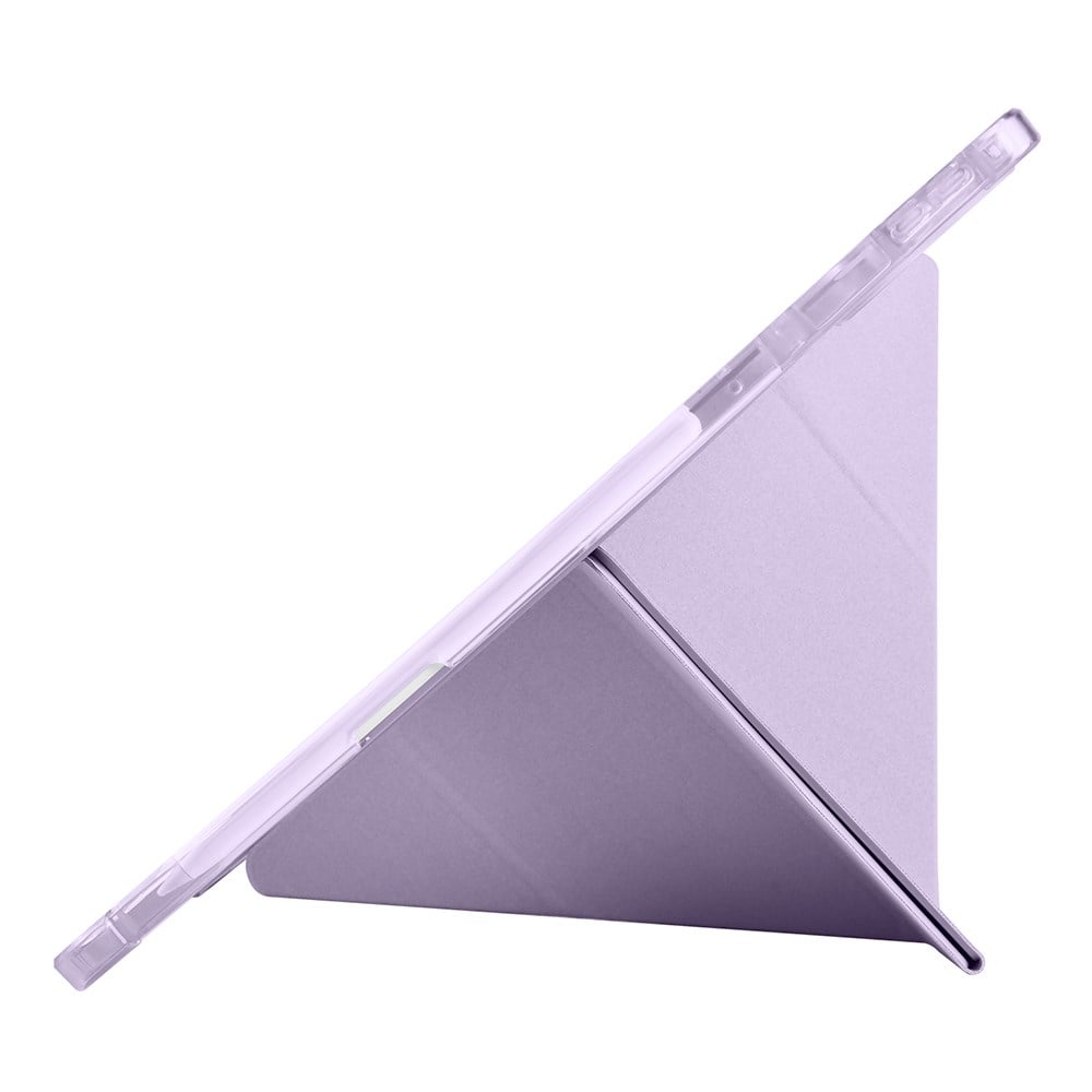 Lenovo Idea Tab Pro 12.7 TB-373FU Kılıf Zore Tri Folding Kalem Bölmeli Standlı Kılıf