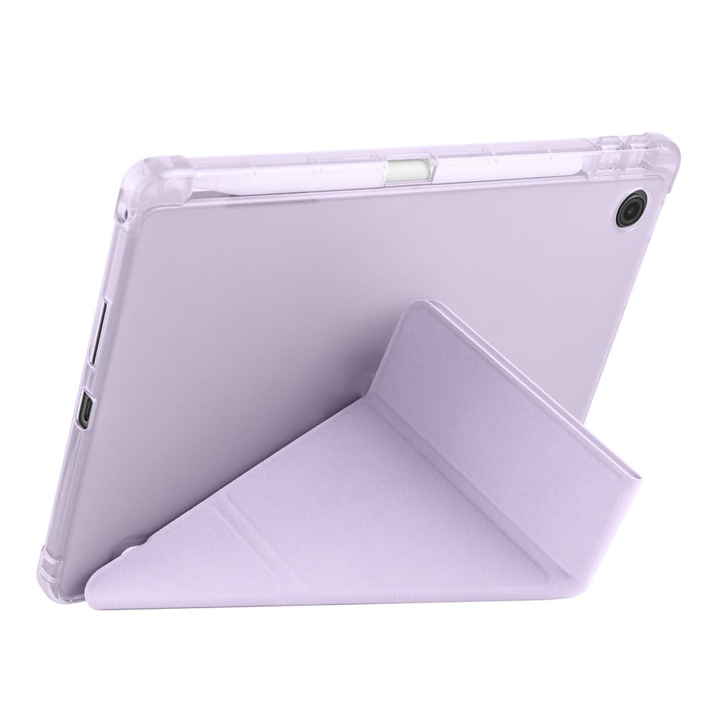 Lenovo Tab TB-311FU Kılıf Zore Tri Folding Kalem Bölmeli Standlı Kılıf