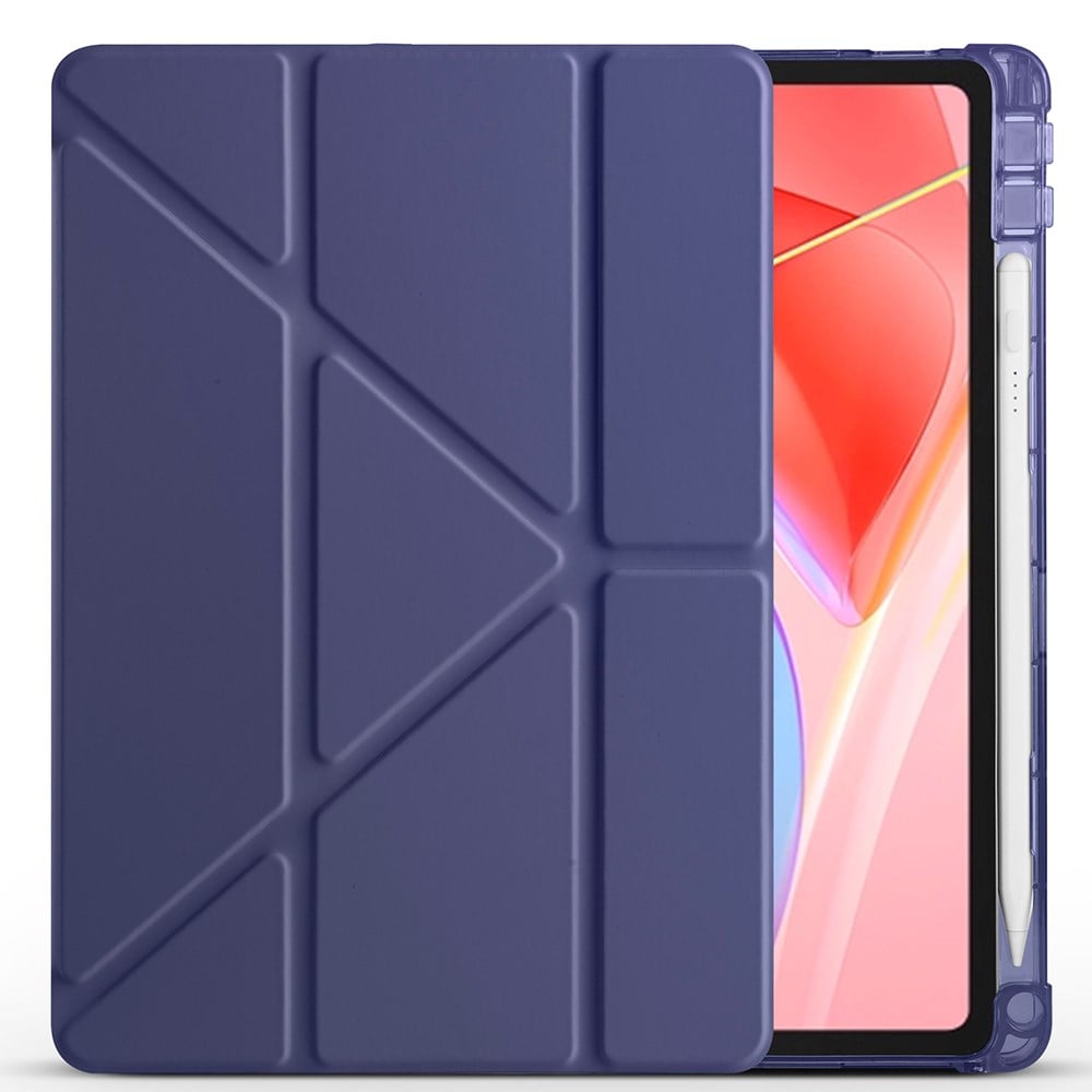 Lenovo Tab TB-311FU Kılıf Zore Tri Folding Kalem Bölmeli Standlı Kılıf