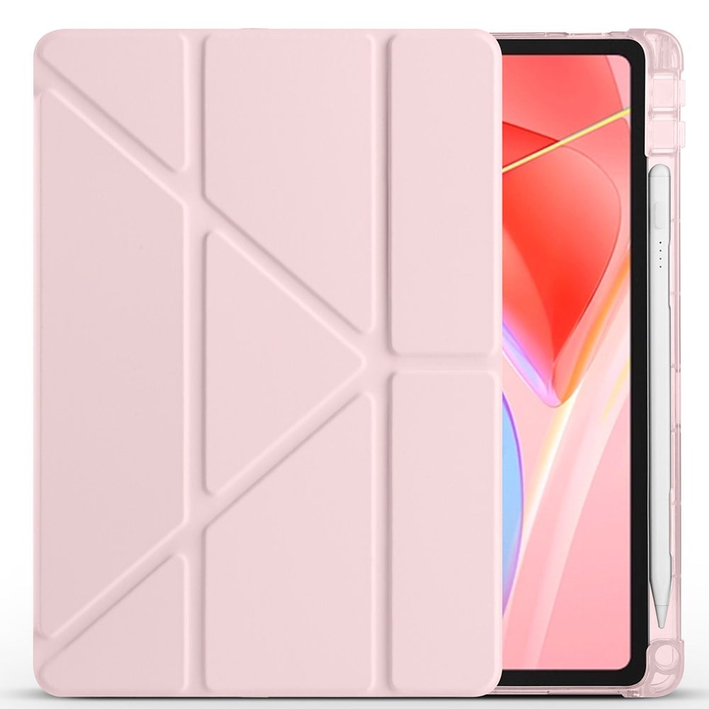 Lenovo Tab TB-311FU Kılıf Zore Tri Folding Kalem Bölmeli Standlı Kılıf