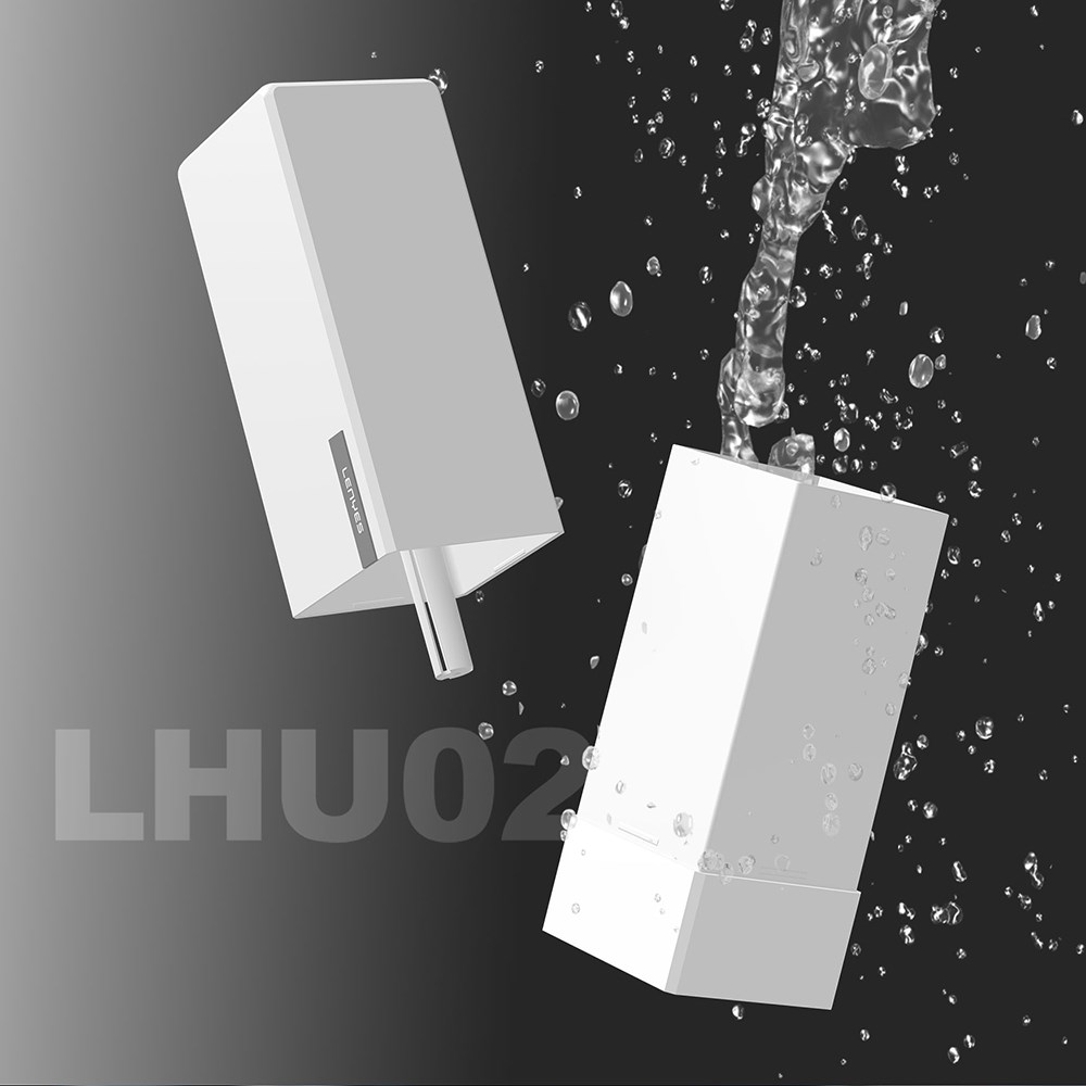 Lenyes LHU02 Küp Tipi RGB Atmosfer Işıklı Nano Sprey Sessiz Hava Nemlendirici