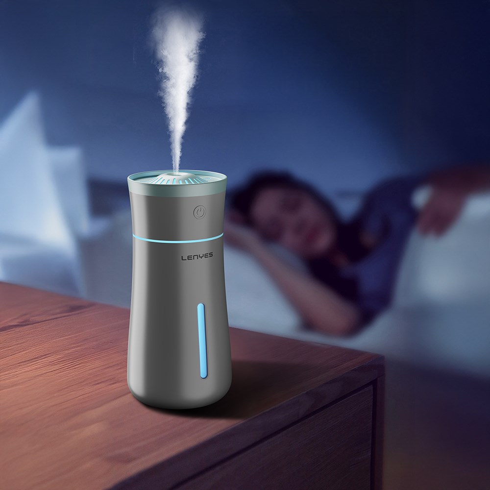 Lenyes LHU03 Vazo Tipi RGB Atmosfer Işıklı Nano Sprey Sessiz Hava Nemlendirici