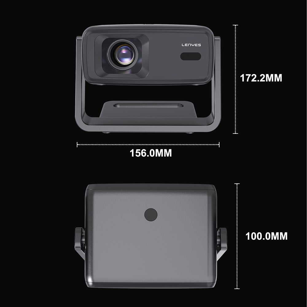 Lenyes LPR03 2.69 inç LCD 200 ANSI Lümen PTZ Projektör Yansıtma Cihazı