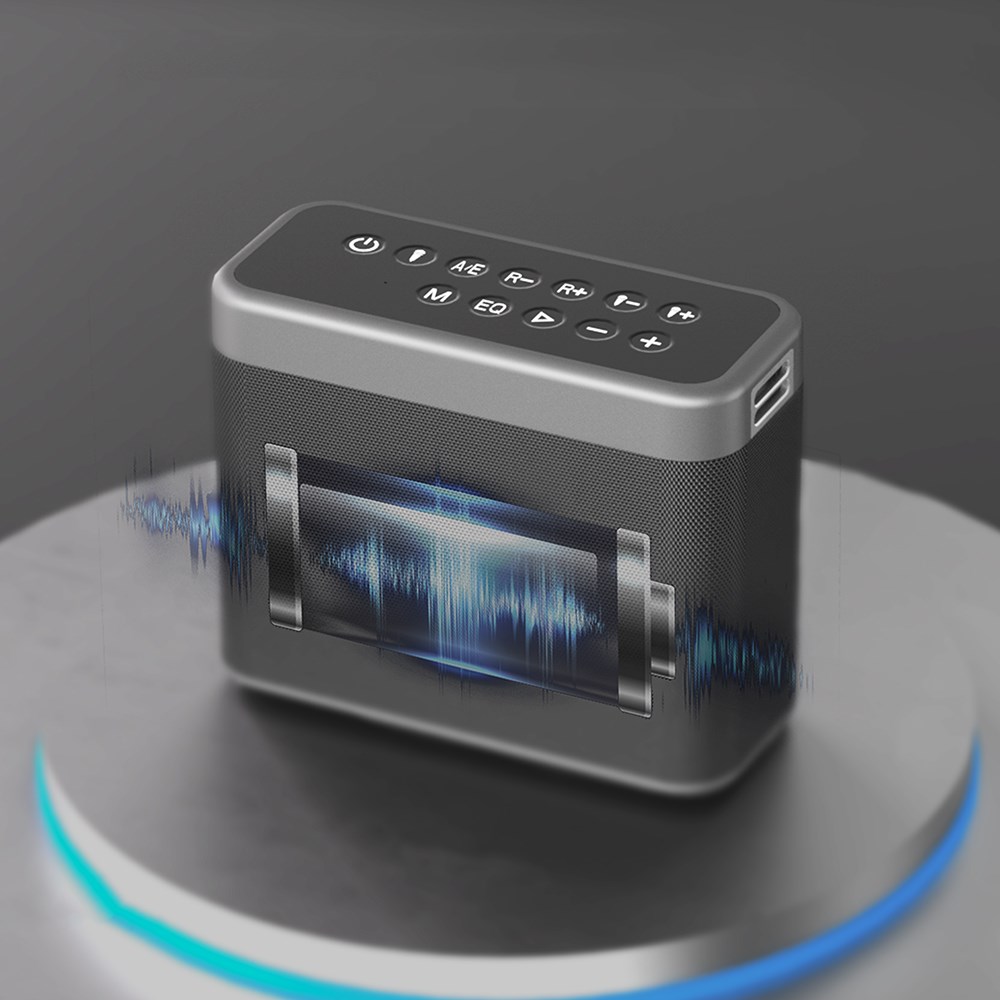 Lenyes S832 TWS Bluetooth Speaker Hoparlör ve Karaoke Bluetooth Mikrofon v5.0