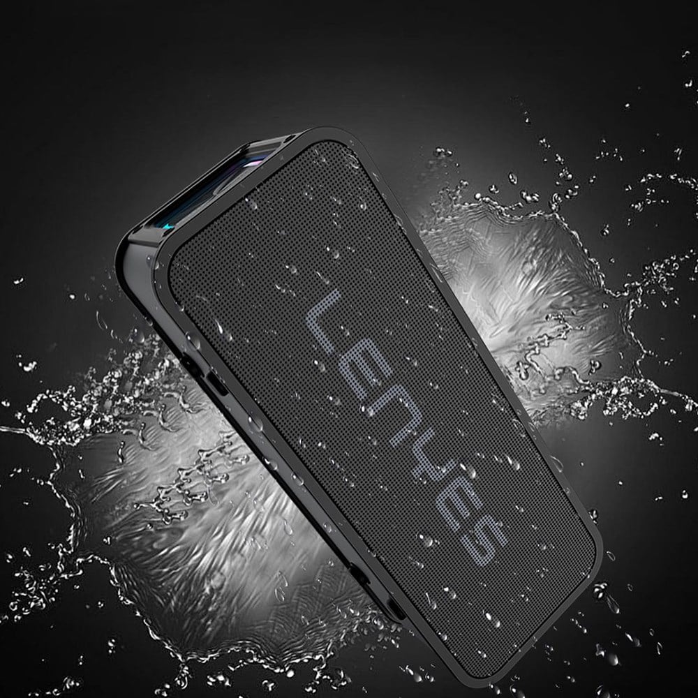 Lenyes S856 RGB Işıklı Mikrofonlu Bluetooth Speaker Hoparlör v5.0