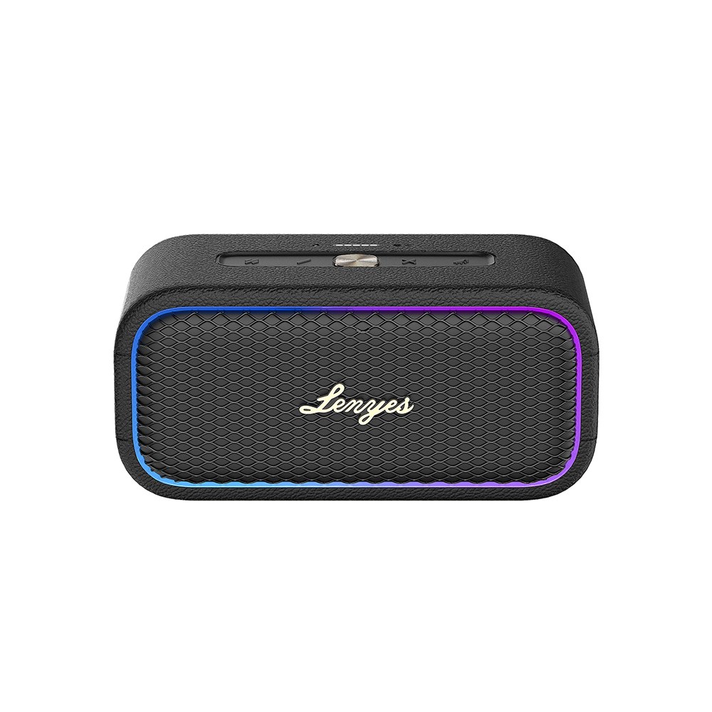 Lenyes S891 RGB Işıklı Taşınabilir Su Geçirmez OTG-TWS Bluetooth Hoparlör v5.3 80W