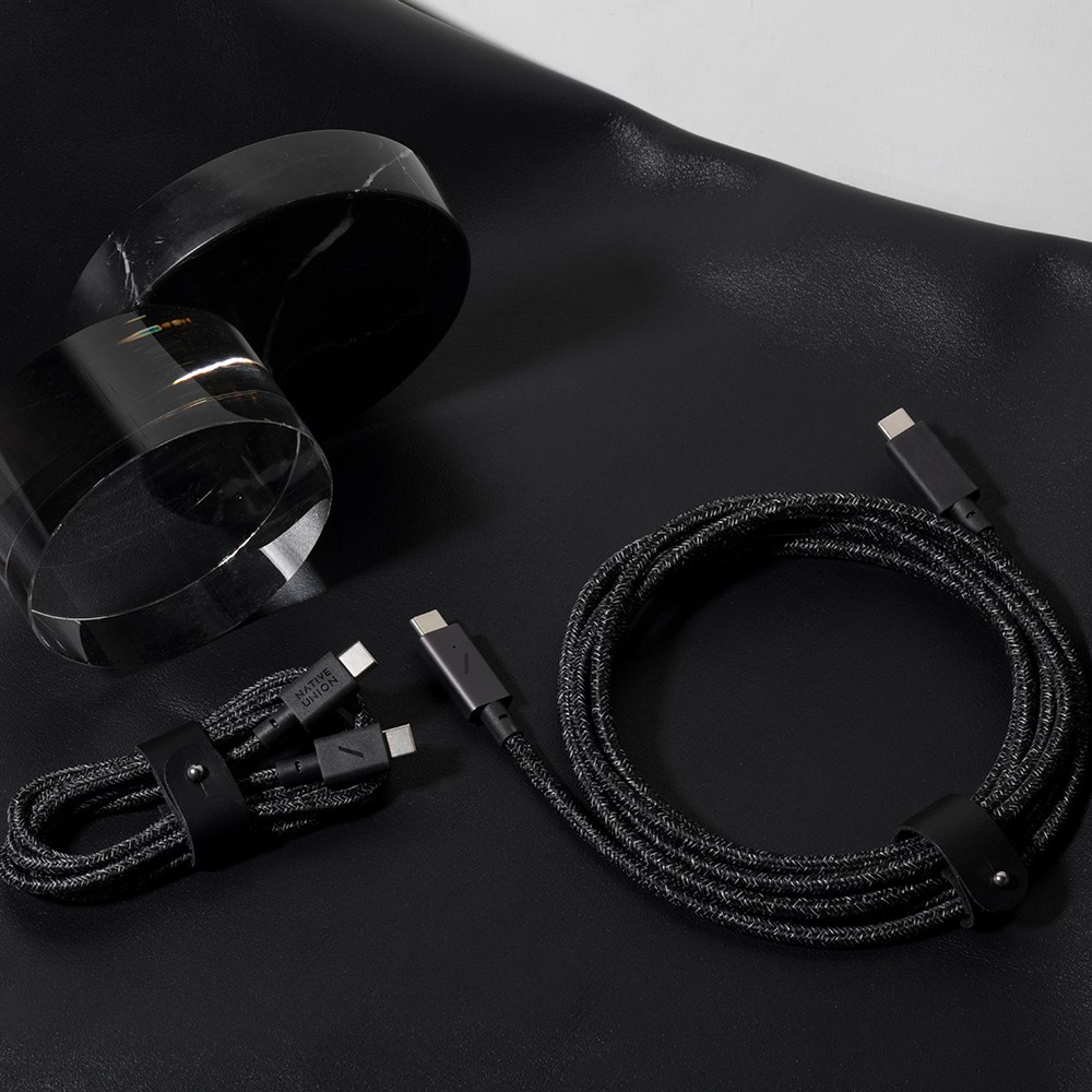 Native Union Belt Pro Serisi Type-C to Type-C Şarj Kablosu 240W 2.4M