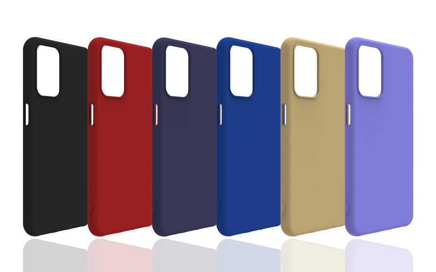 Oppo A54 4G Kılıf Zore Biye Silikon