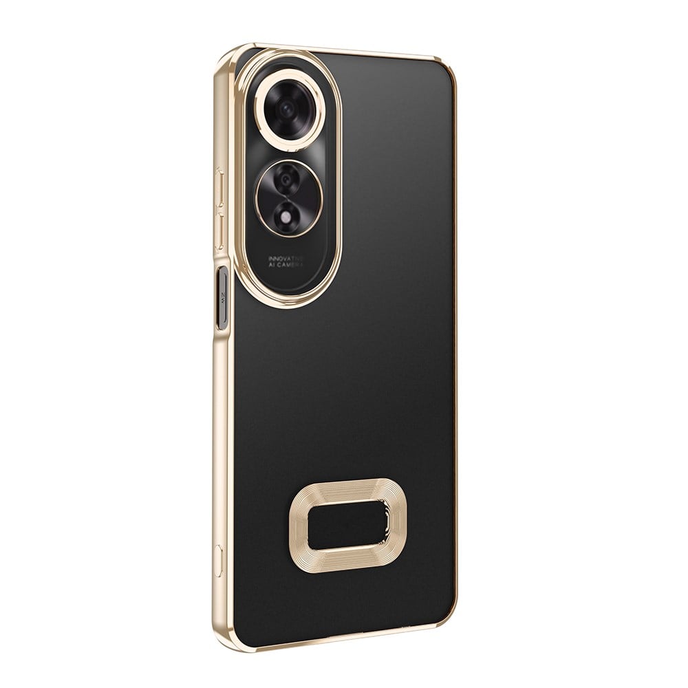 Oppo A60 Kılıf Kamera Korumalı Logo Gösteren Zore Omega Kapak