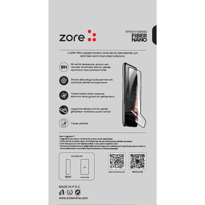 Oppo A73 Zore Fiber Nano Ekran Koruyucu