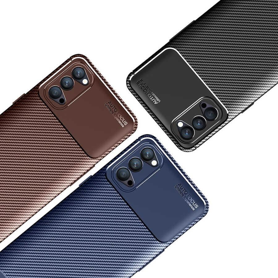 Oppo Reno 4 Kılıf Zore Negro Silikon Kapak