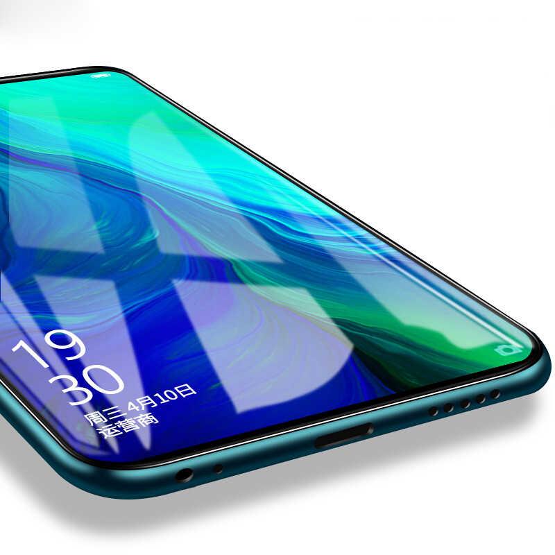 Oppo Reno Zore Kenarları Kırılmaya Dayanıklı Cam Ekran Koruyucu