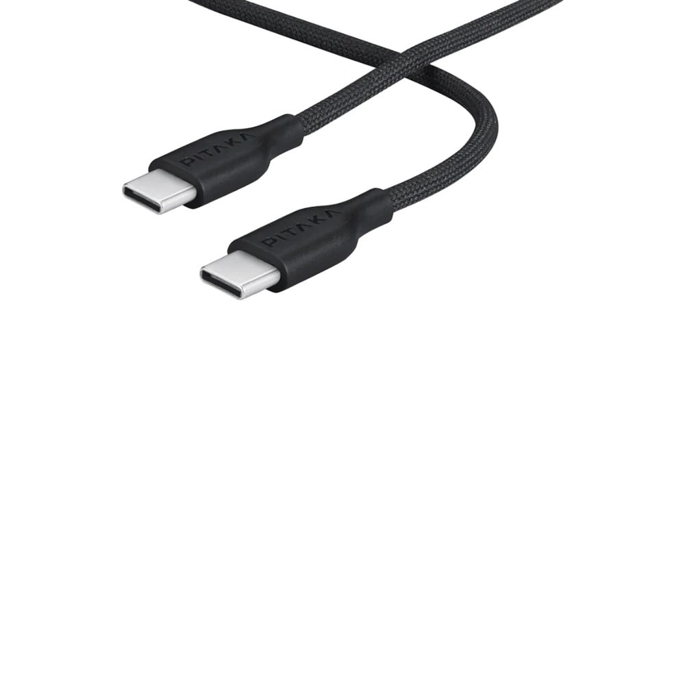 Pitaka Flex Braided Örgülü Tasarımlı Type-C to Type-C PD Data ve Şarj Kablosu 60W 1.2M
