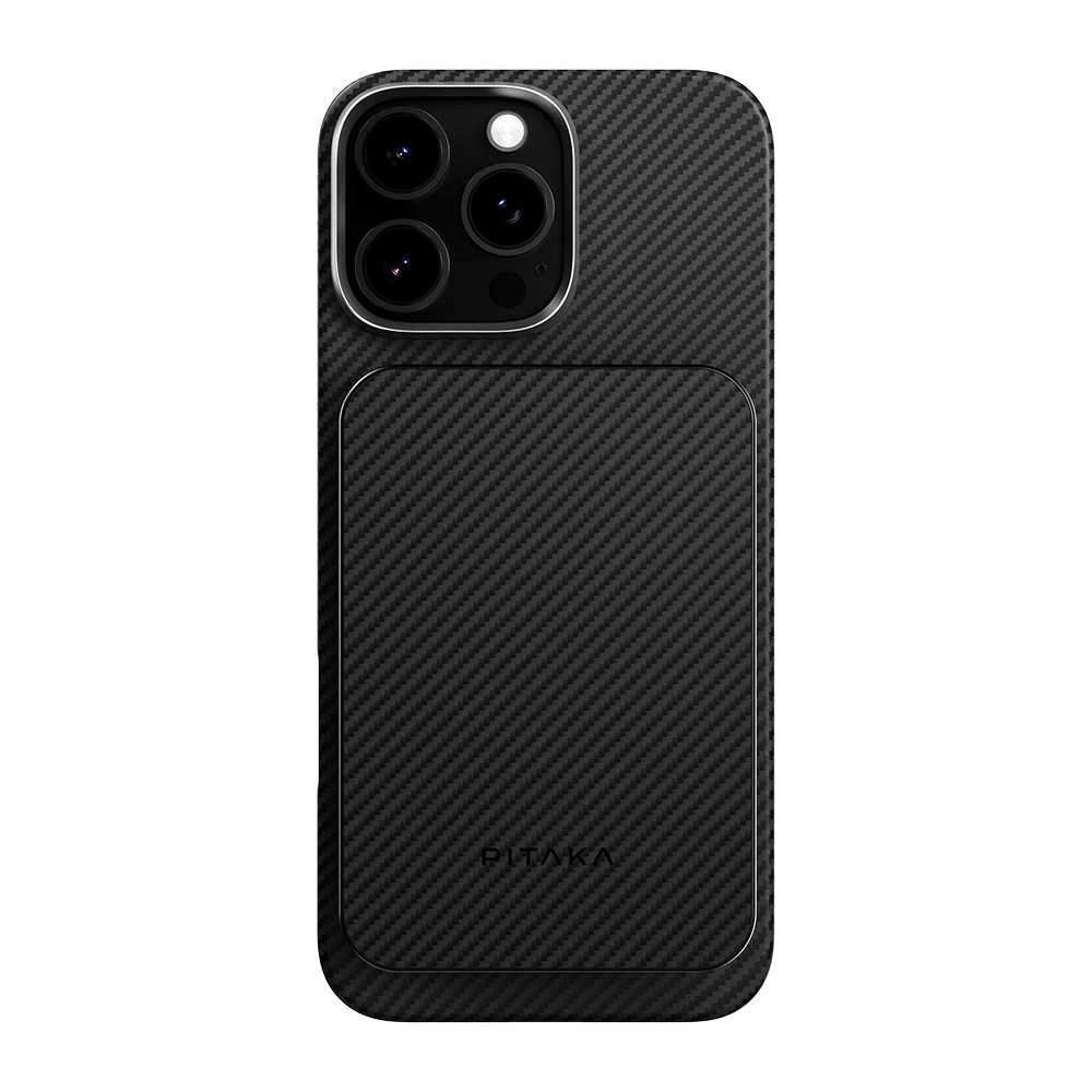 Pitaka Tactile Woven Qi2 Şarj Teknolojili Aramid Fiber M-Safe Powerbank 15W 5000mAh