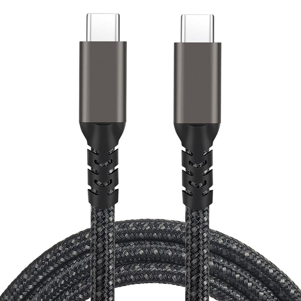 Qgeem 2.Jenerasyon Type-C to Type-C USB3.2 PD Data Kablosu 100W 20Gbps 4K@60Hz 1 Metre