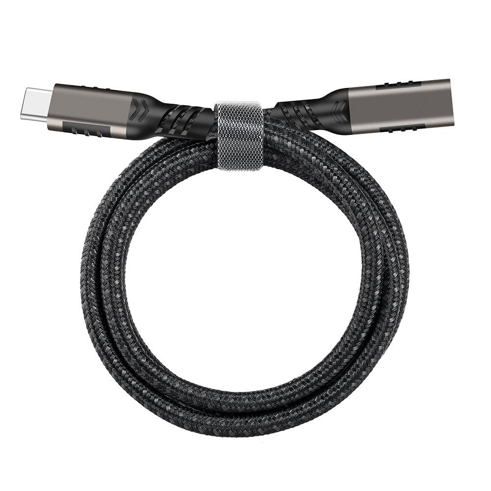 Qgeem Extension USB3.2 Type-C PD Uzatma Kablosu 100W 20Gbps 4K@60Hz 2 Metre