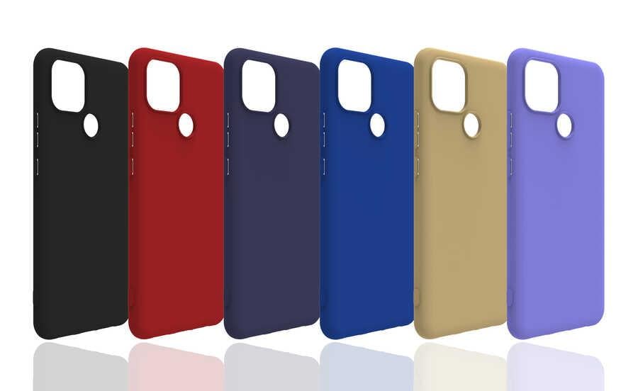 Realme C25Y Kılıf Zore Biye Silikon