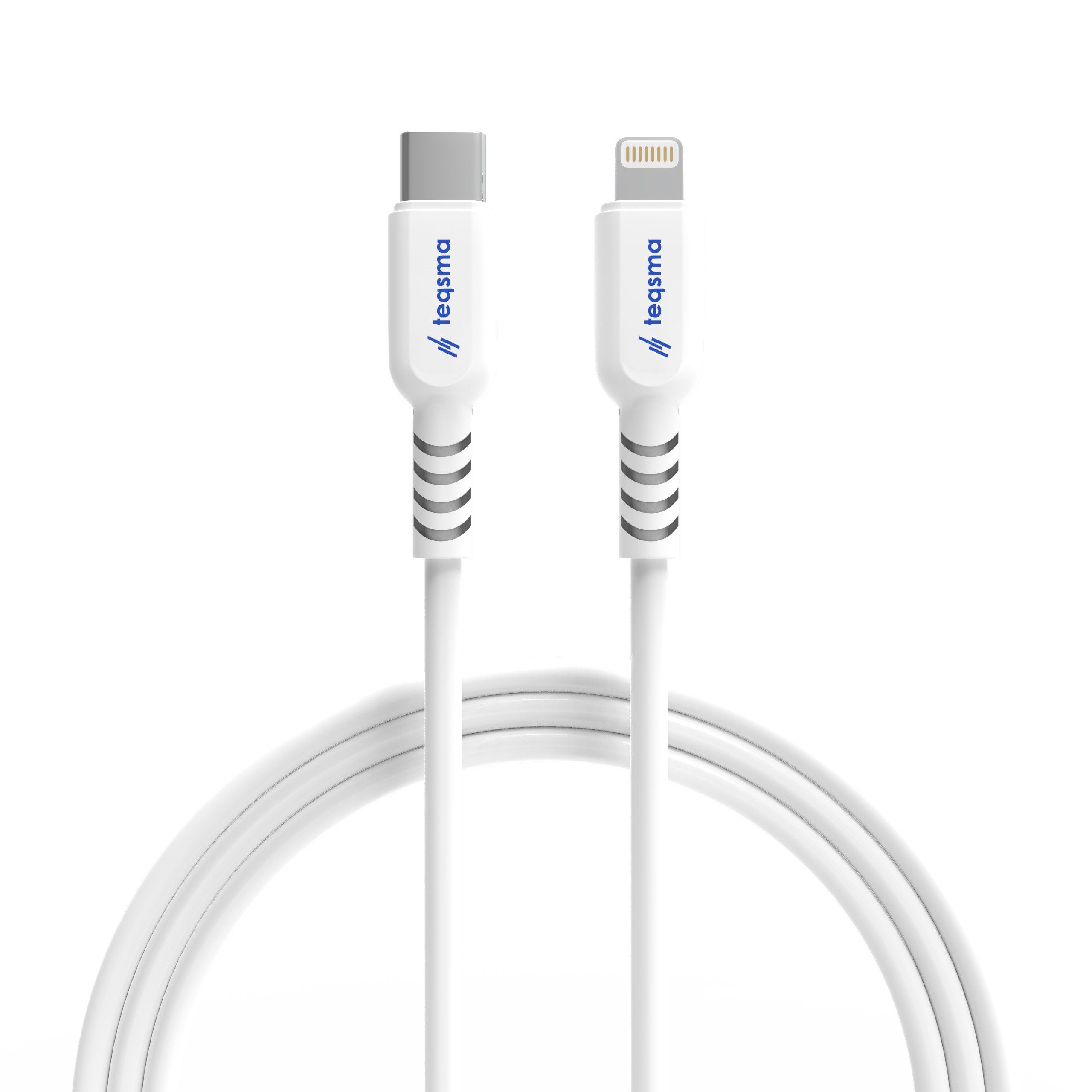 TEQSMA FUSION L27 Lightning - Type-C Kablo 27W 100Cm 20'li Koli