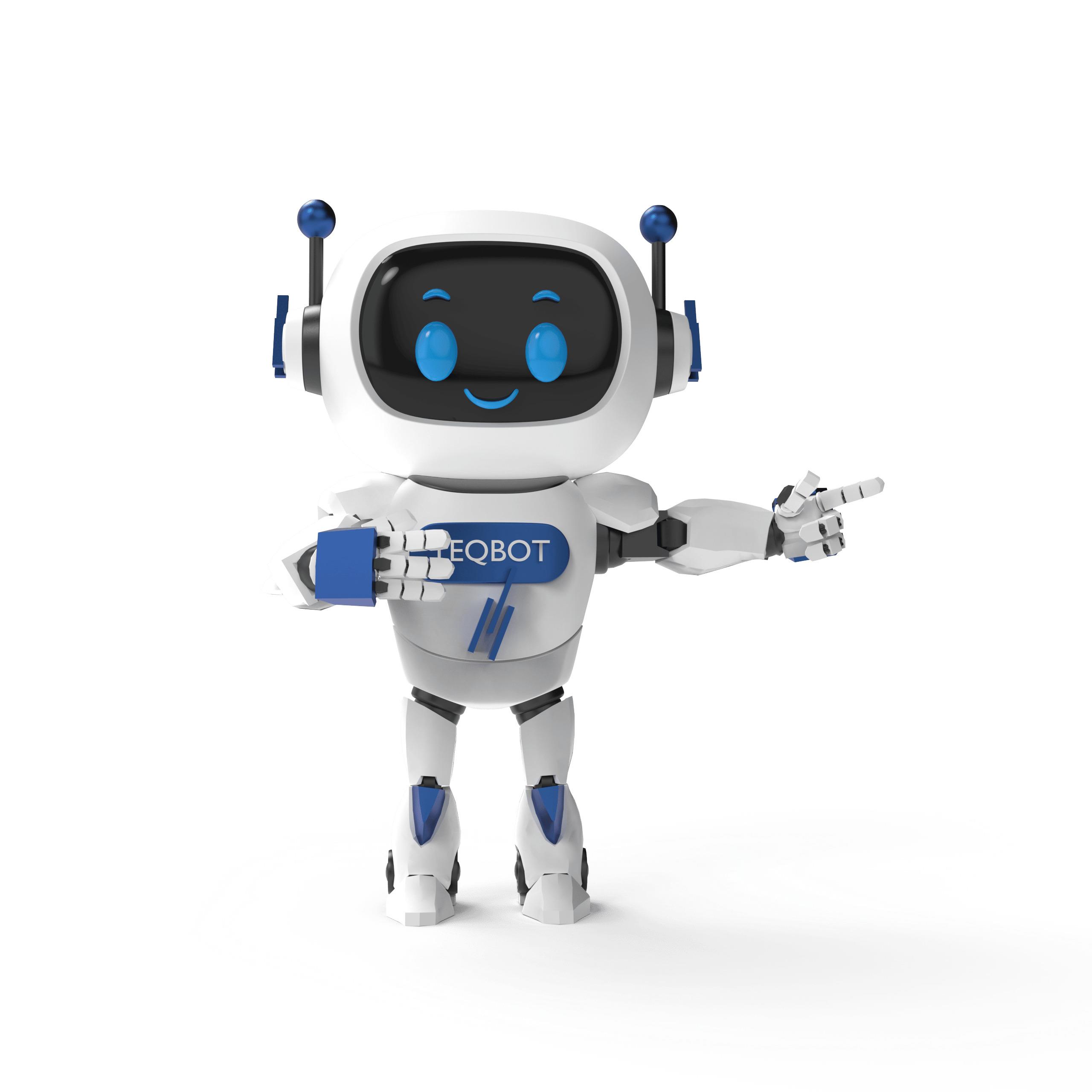 TEQSMA TEQBOT – 3D Yazıcı Üretimi Dekoratif Robot