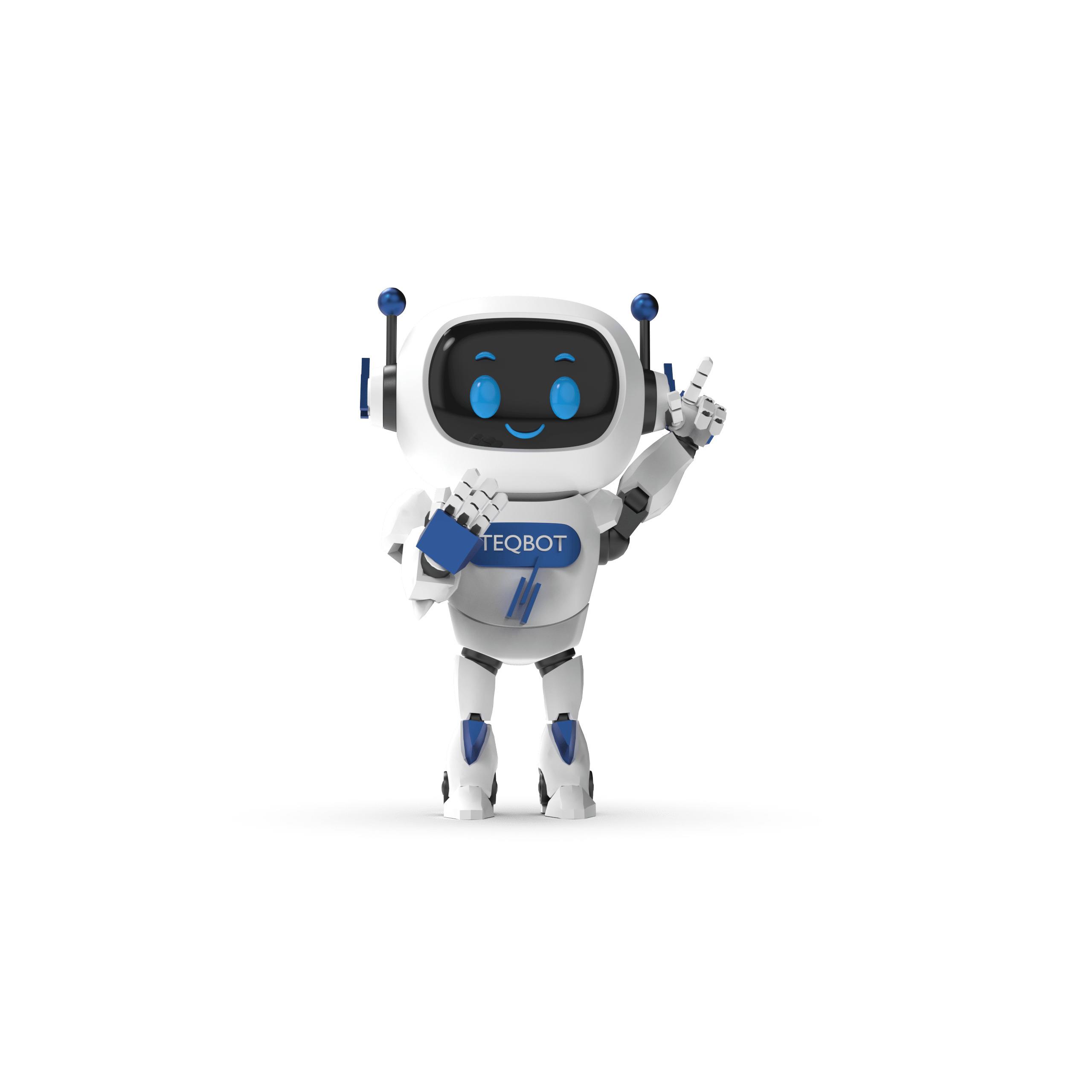 TEQSMA TEQBOT – 3D Yazıcı Üretimi Dekoratif Robot