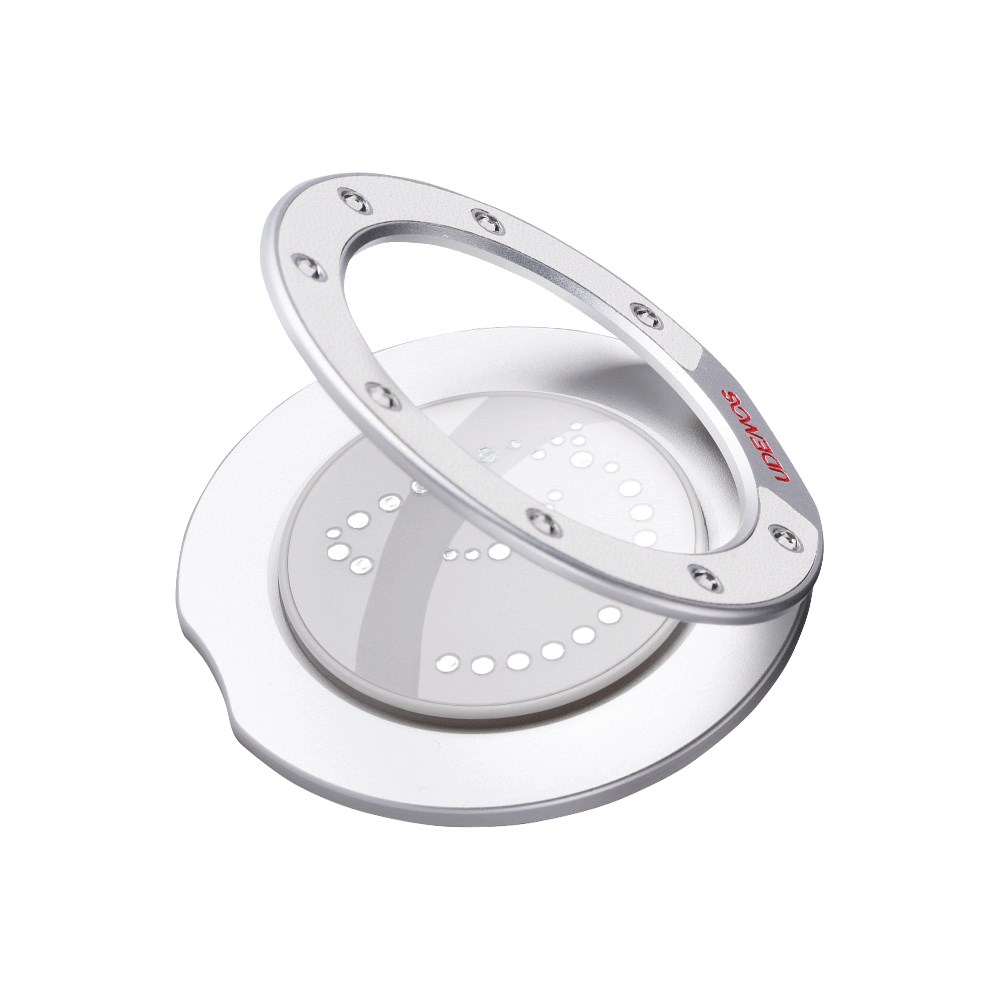 Udemos Wind Serisi FreeFlow 360 Derece Dönebilen Magnetik Ring Stand Telefon Tutucu