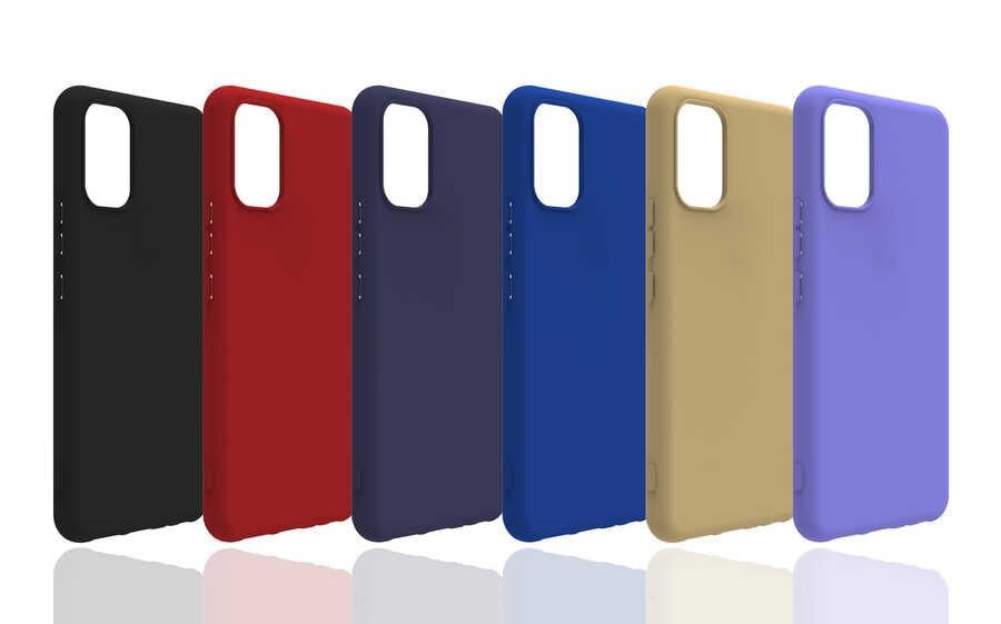 Vivo V21 Kılıf Zore Biye Silikon
