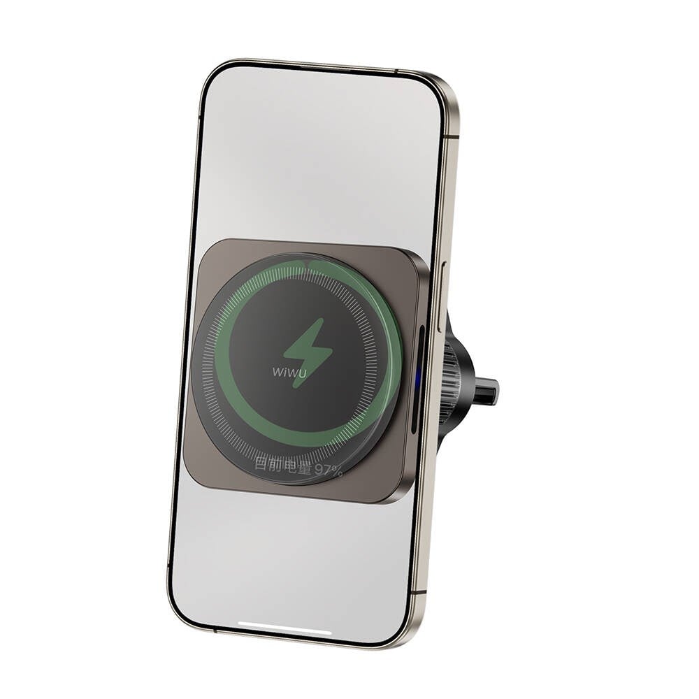 Wiwu CH-318 Magneto Serisi M-safe Şarj Özellikli Havalandırma Tasarım Araç Telefon Tutucu