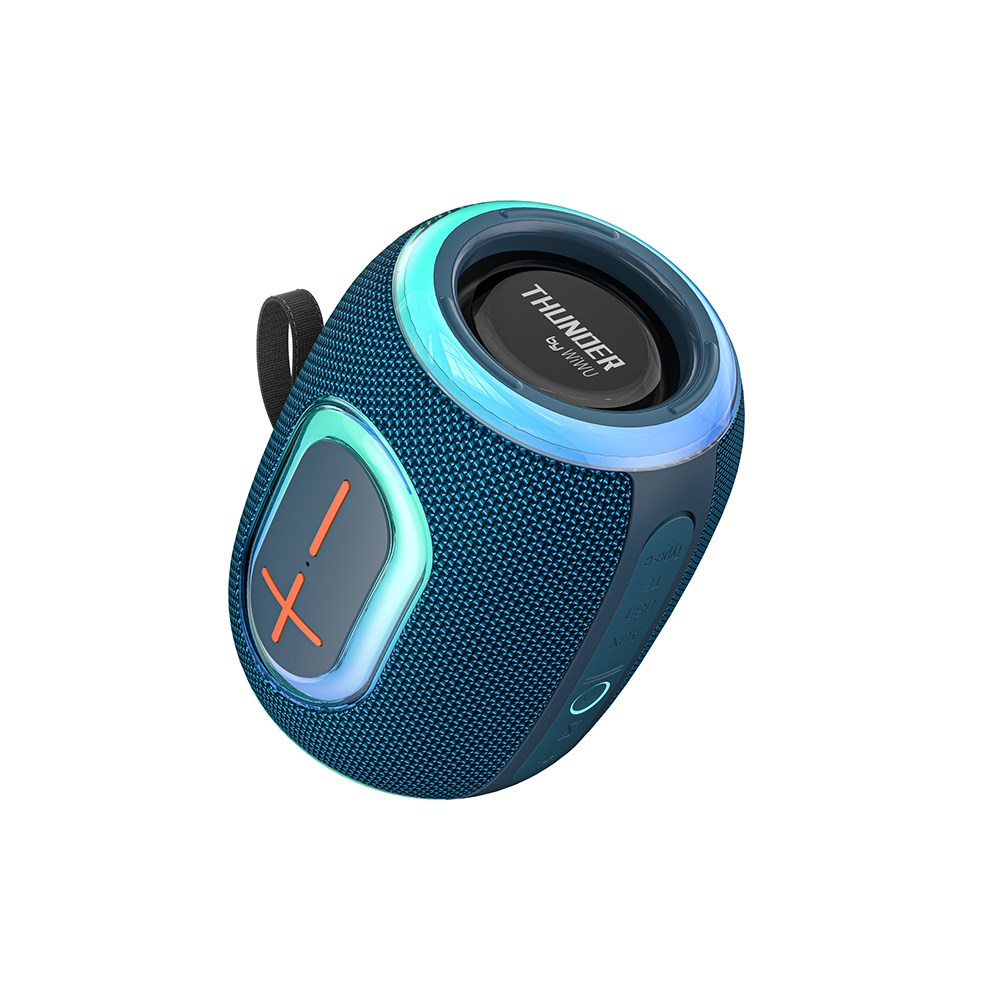 Wiwu H9 RGB Işıklı Askılı TWS Bluetooth Speaker Hoparlör v5.3 10W
