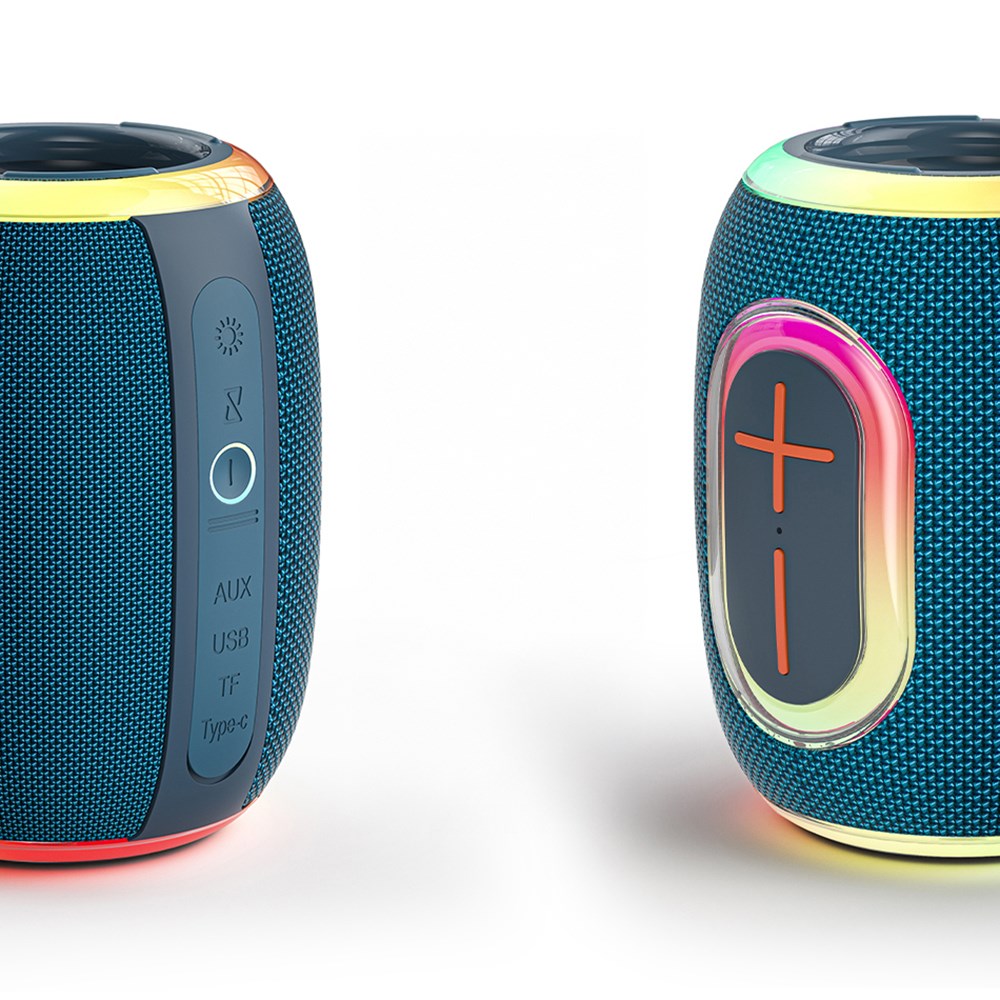 Wiwu H9 RGB Işıklı Askılı TWS Bluetooth Speaker Hoparlör v5.3 10W