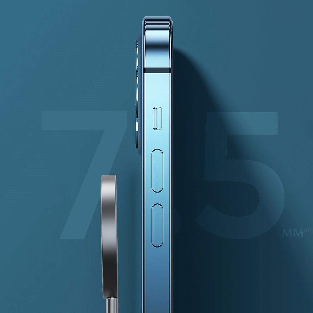 Wiwu M17 Magnetik Intelligent Transparan Wireless Şarj Ultra İnce Şeffaf 15W Android iOS Destekli
