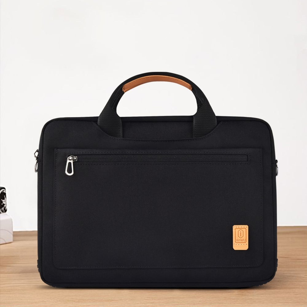 Wiwu Pioneer Pro Serisi Su Geçirmez Polyester Kumaş Omuz Askılı 14 inç Laptop Çantası