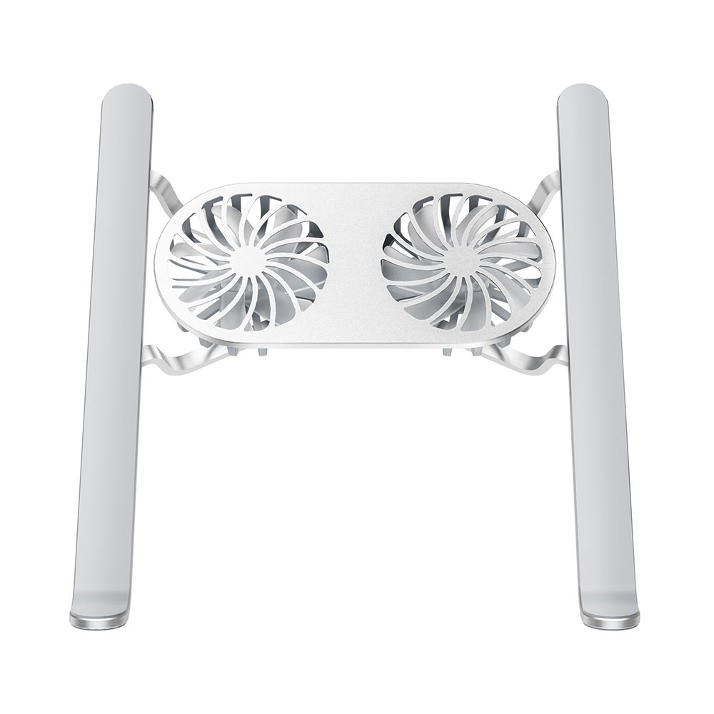 Wiwu S400 Pro Çift Fanlı Işıklı Katlanabilir Ayarlanabilir Laptop Standı 5W 3000RPM