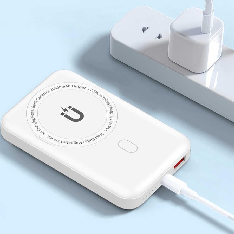 Wiwu SC10000 M-safe Mıknatıslı Wireless Powerbank