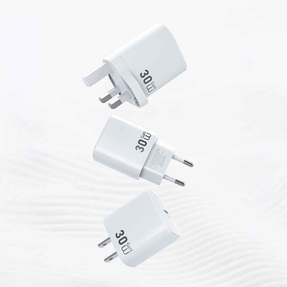 Wiwu Wi-G008 Essen Serisi GaN Tech PD Hızlı Şarj Özellikli Şarj Başlığı 30W