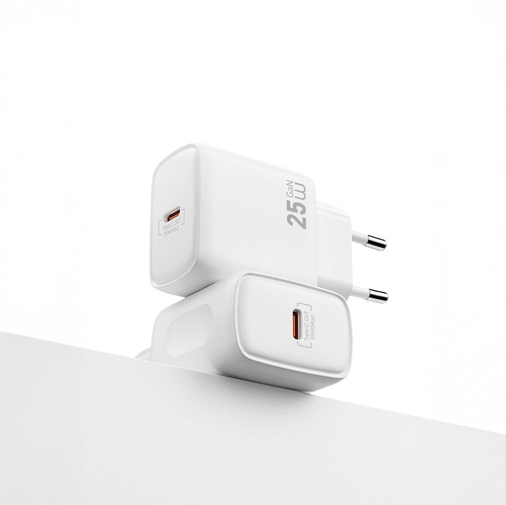 Wiwu Wi-G016 Essen Serisi GaN Tech PD Hızlı Şarj Özellikli Şarj Başlığı 25W