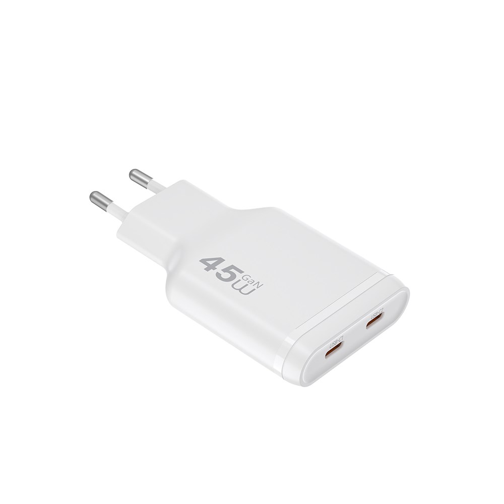 Wiwu Wi-G034 Essen Slim Serisi GaN Tech PD Hızlı Şarj Özellikli Şarj Başlığı 45W