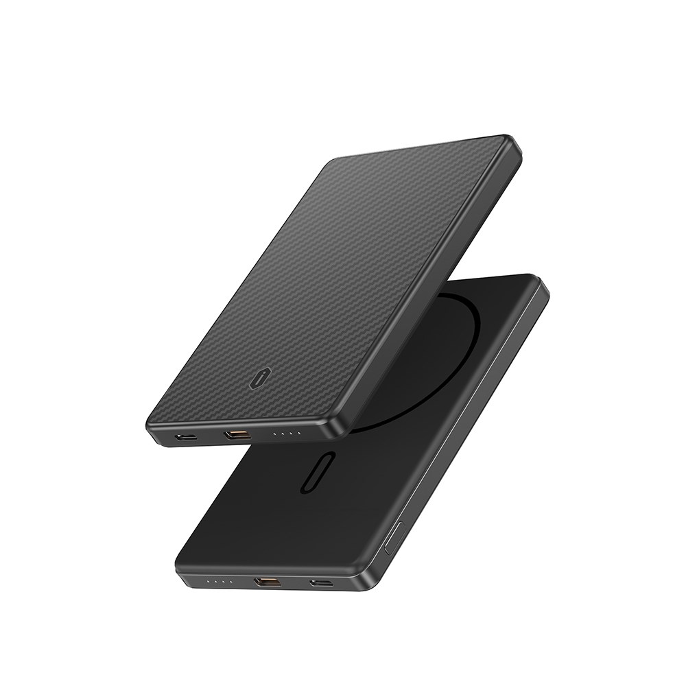 Wiwu Wi-P072 PD 20W M-safe Şarj Özellikli Ultra İnce Aramid Fiber Powerbank 15W 5000mAh