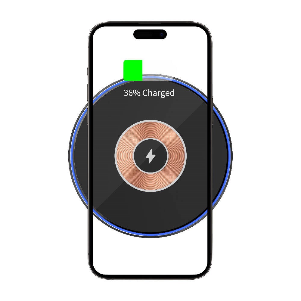 Wiwu Wi-W013 Quantus 15W Hızlı Şarj Özellikli Masaüstü Wireless Şarj Aleti