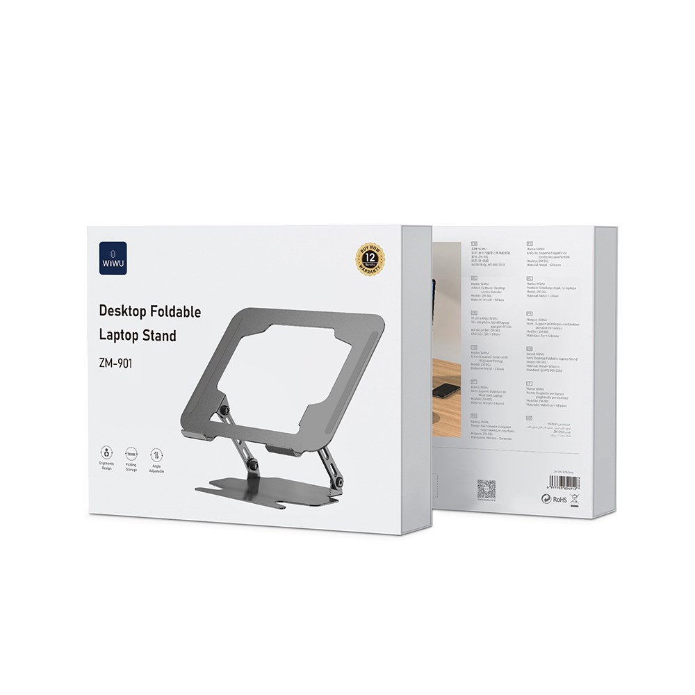 Wiwu ZM-901 Katlanabilir Ayarlanabilir Laptop Standı