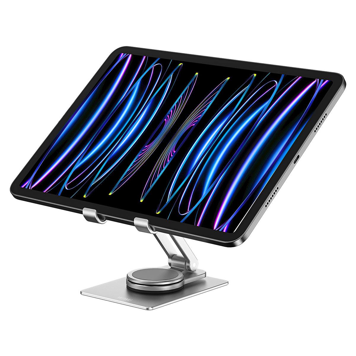 Wiwu ZM107 Taşınabilir Katlanabilir 360 Dönebilen Metal Telefon ve Tablet Standı