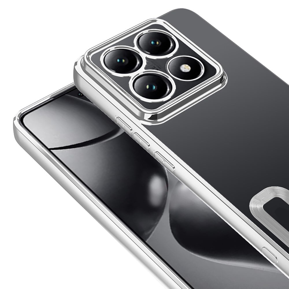 Xiaomi 14T Pro Kılıf Kamera Korumalı Logo Gösteren Zore Omega Kapak